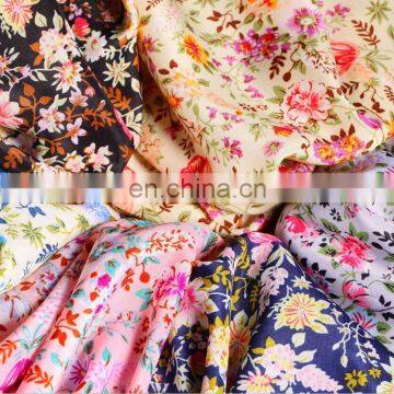 Manufacturer Wholesales 75D*75D High Quality Printed Chiffon Fabric for Dresses photo-5