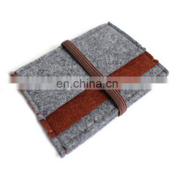 Factory Wholesale Custom Colorful Little Felt Wallet Card Organizer, Cute Card Passport Holder Coin Wallet photo-5