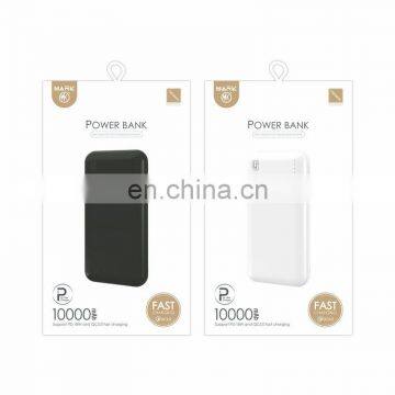 U600 Mini DC 5V2.4A 20000mAh QC3.0 and PD Fast Charging Ultra-thin Power Bank photo-3