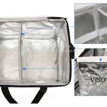 Big Waterproof Thermal Insulated Food Delivery Grocery Bag For Catering, Restaurants Delivery Drivers Backpack Delivery Bag photo-4
