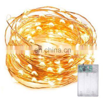 2M 20LED 5M 50led 10M 100LED Led String Light With 3*AA Battery Party for Wedding Decoration Christmas Fairy Decoration photo-3