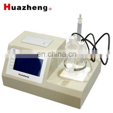 Transformer Oil Ppm Karl Fischer Moisture Meter Automatic Online Oil Water Content Tester