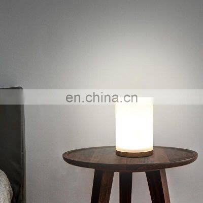 Aluminium Bedside Lamps Portable LED Outdoor Hotel Touch Switch Led Table Lamp Smart Decor Night Light