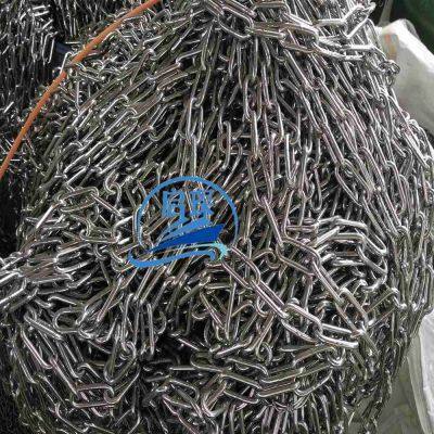 DIN 766 Stainless Steel Chains in Stock photo-3