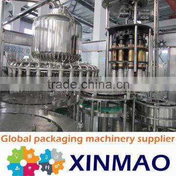 RCGF series 3-in-1 automatic juice production line/juice beverage filling machine from 1000bph to25000bph