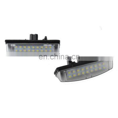 2X Car LED License Plate Light 12V SMD Number Plate Lamp For Toyota Avensis Verso Camry Aurion Prius For Lexus IS200 LS430 GS300