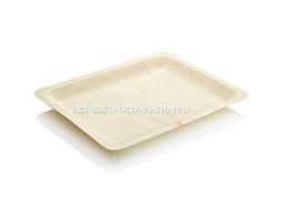 Wood Rectangle Plates Wood Rectangle Dishes Dinnerware & Flatware Disposable Dinnerware-Disposable Wood Plates