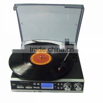 Multi Function Retro Turntable Player with USB SD RADIO