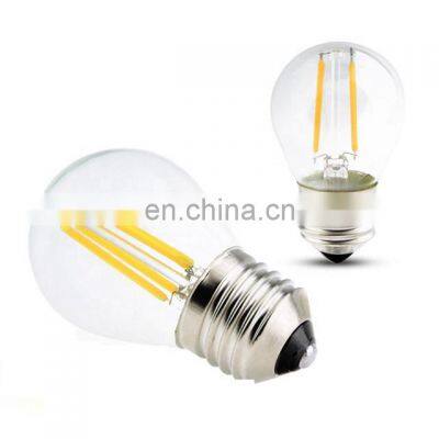 Edison Retro bulb G45 LED 2W 4W 6W Filament Light Bulb E27 E14 220V Glass shell Vintage Style Led Lamp