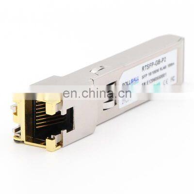 Wholesale compatible 1000BASE-T SFP copper 100m Transceiver Module