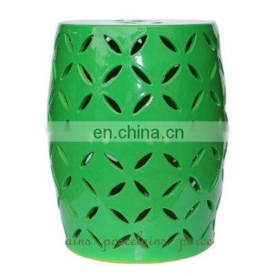 Ceramic Material and Outdoor Furniture General Use hollow out stool