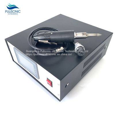 35K/500W Ultrasonic Cutter Handheld Cutting Knife For Cutting Plastic HDPE Material photo-5