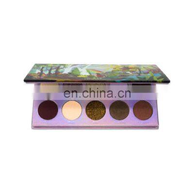 Low Quantity custom shaped eyeshadow palette packaging pigment eyeshadow pallets private label