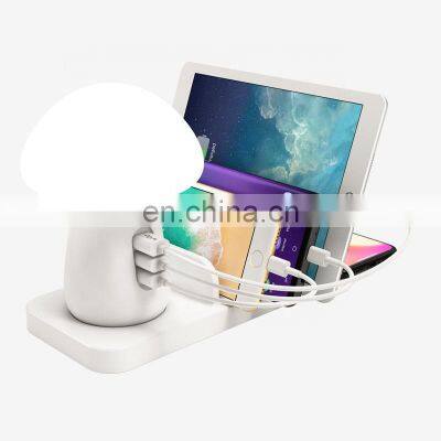 Fast Public 3 Ports for Multiple Devices USB Mobile Phone Wireless Charger