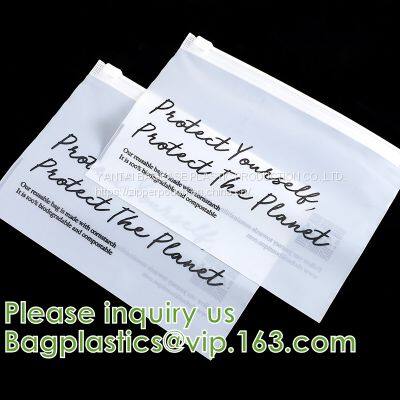 PLA Self Grip Seal Ok Compostable Packaging Corn Starch K Food Bag Food, Gift, Household, Restaurant, Store, Grocery Pac photo-4