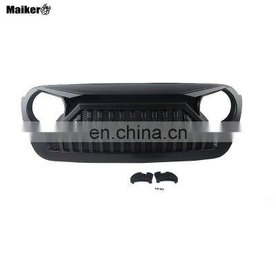 Front Grille for Jeep Wrangrer JL 2018+ Mesh Grille for Jeep Insert Grille 4x4 Accessory Maiker Manufacturer photo-3