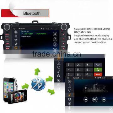 Pure Android 4.4 HDCapacitive 8" Touch Screen Car Audio Radio for Toyota Corolla GPS NAVI , WIFI,BLUETOOTH,SWC,MP3,USB,SD,AUX,3G photo-5