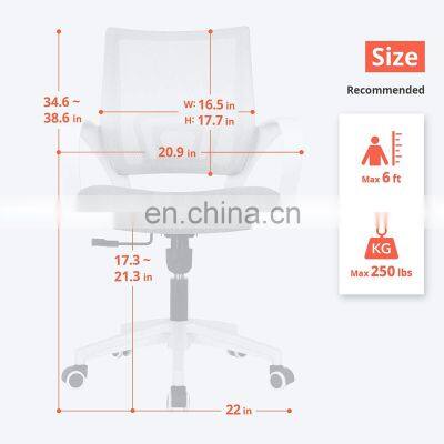 Beauty Salon Furniture Bar Equipment Stool Portable Master Pink Office Chair photo-3