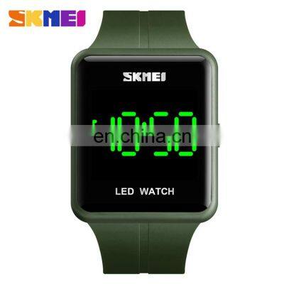 SKMEI 1541 Mens Woman Unisex LED Light Digital Hand Watches Silicone Time Date Showed Sport Watch