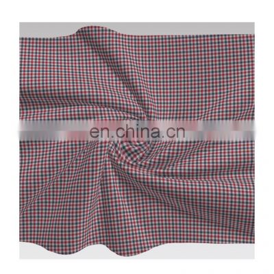 Recycle Polyester Rayon TR Yarn Dyed Plaid for Dress and Shirt