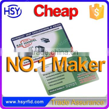 Best quality alien9662 blank contact UHF chip smart card