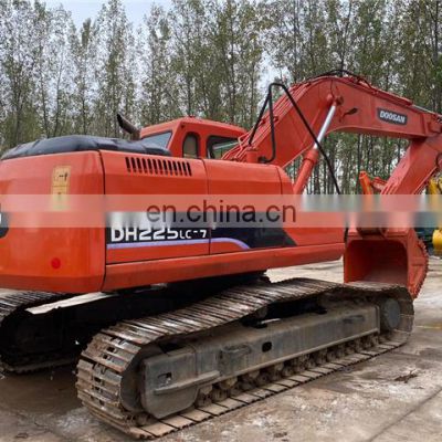 Used doosan dh225-7 excavator , Doosan excavator machine , Doosan dh220 dh225 dh300