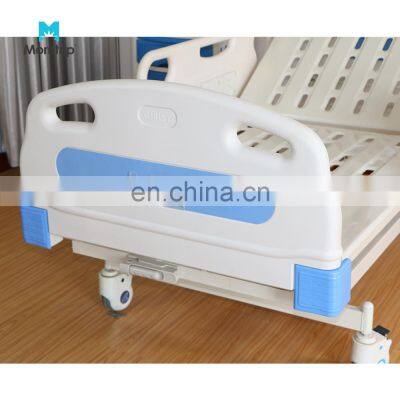 Wholesale High Quality Cheap Manual Single 1 Crank Medical Bed One Function Med Beds Patient Home Hospital Bed