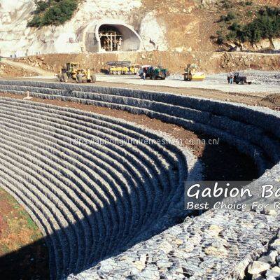 Gavions Gabion Box Gabion Basket Gaviones Gavione Retainingwall Seawall Riverbank Rock PVC Coated Gabions 2.7/3.4/2.2 photo-3
