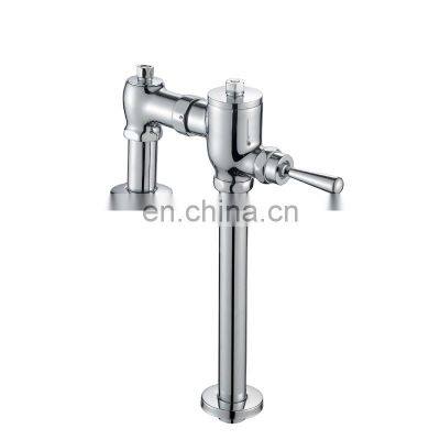 Wall-mounted brass material Water control section Delay urinal flush valve Toilet Time-delayed urinal flush valve