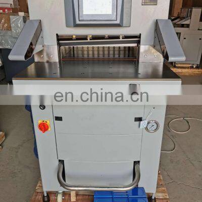 520 Hydraulic System China Paperguillotine Cutting Machine 520mm Hydraulic Paper Cutting Machine photo-3