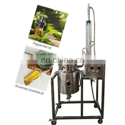 Humanized Control Panel Rose Essential Oil Distillation Extracting Machine