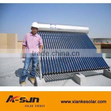 SABS 100 Liter Low Pressure Cheap Stainless Steel Solar Geyser photo-3