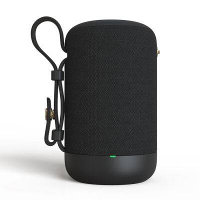 Top Fashion Fabric Outdoor Waterproof Wireless Column Loudest Portable Bluetooth Speaker photo-3