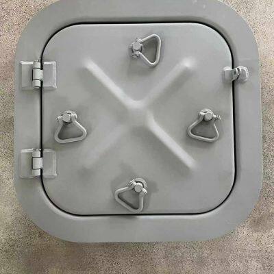 12V Steel Deck Hatch Cover Embedded Watertight Hollow Sound-Proof Marine Piston for Marine Applications photo-3