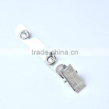 Wholesale Metal Badge ID Card Holder Clip With Plastic Strap photo-6