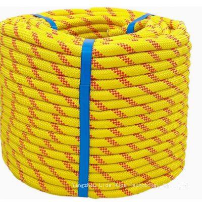 Wear and Corrosion Resistance Outdoor Sports Construction Climbing Static Polyester Safety Rope photo-5
