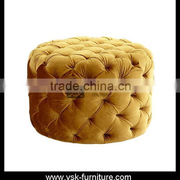 OT-083 Tufted Pouf Design For KTV Using