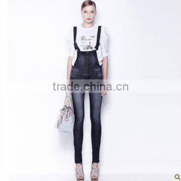 2014 new arrival girls suspender trousers