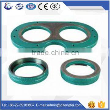 Spectacle Wear Plate And Wear Ring Parts For Concrete Pump