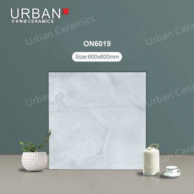 600X600mm Vitrified Ceramic Hotel Bedroom Glazed Polished Porcelain Floor Wall Tile