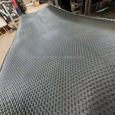 Modern High Strength Galvanized Expanded Metal Lath Durable Carbon Steel Diamond-Mesh for Exterior Stucco Walls Floors photo-4