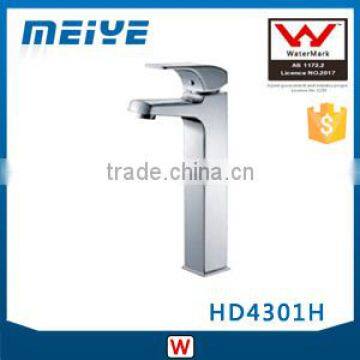 HD4301H 35mm Watermark Quality Square Bathroom WELS Basin Flick Mixer Tap Faucet