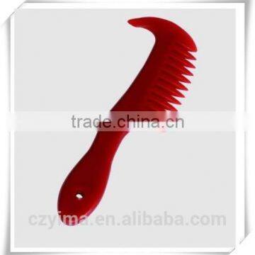 Plastic horse mane comb/equestriian