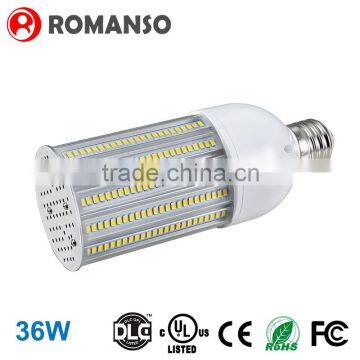 Waterproof IP65 LED street light 180 degree smd 5630 corn led 36w e26 e39 led corn lamp bulb