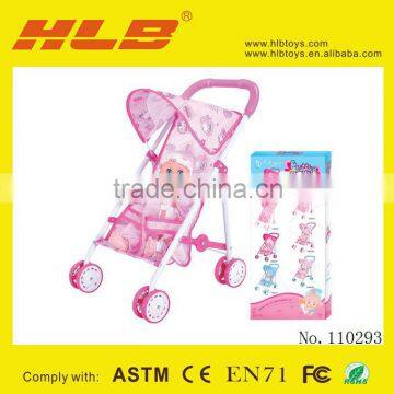 BABY TOY , BABY STROLLER WITH BABY