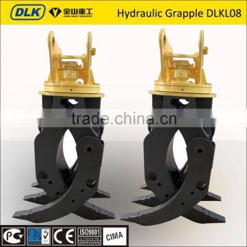 KATO HD1250 HD1430 hydraulic grapple, excavator attachment grapple,wood log grapple