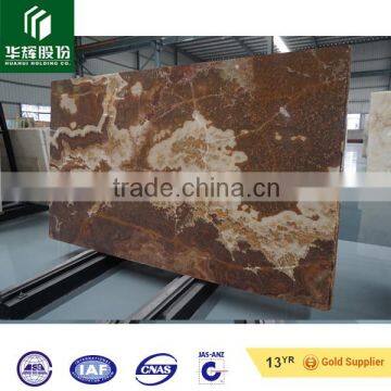 High quality red onyx modern house design for background wall