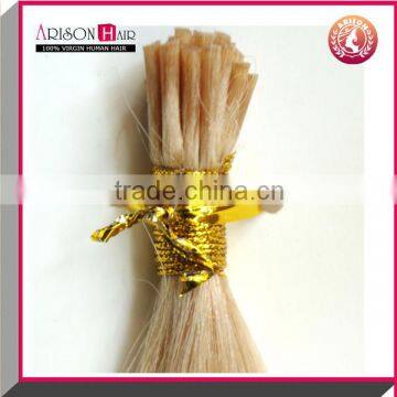 Factory Price Remy Hair Double Drawn i Tip Hair Extensions Wholesale photo-3