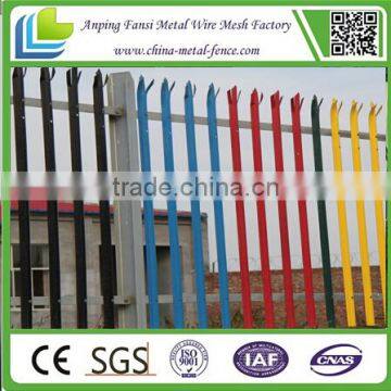 RAL colour required thicknesses of 2mm 2.5mm and 3mm modern fences palisade fencing