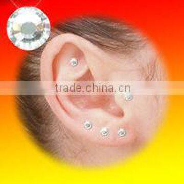 Hot Magic Stimulate accupuncture point Ear sticker earing crystal earing weight-lose